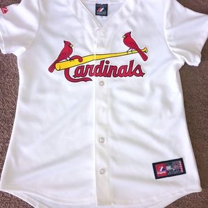 2 women’s Cardinal’s jerseys